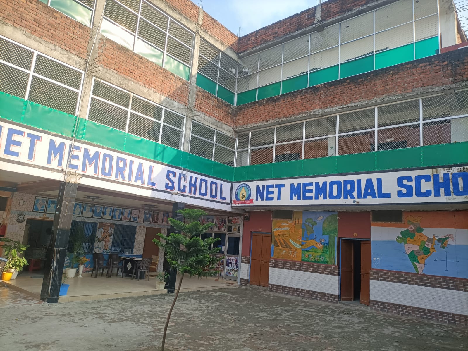 NET Memorial School building